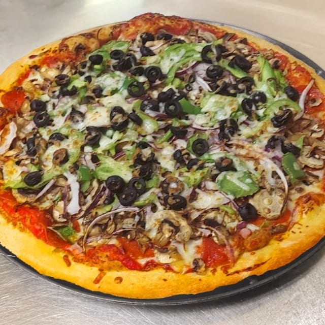 New York Combination Pizza.