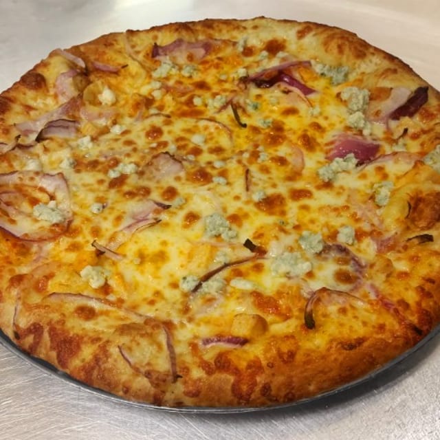 Montana Buffalo Chicken Pizza.