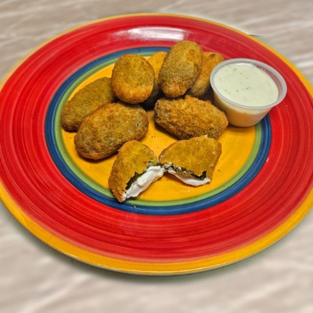 Jalapeno Poppers (Half Order (4 Pieces) ).
