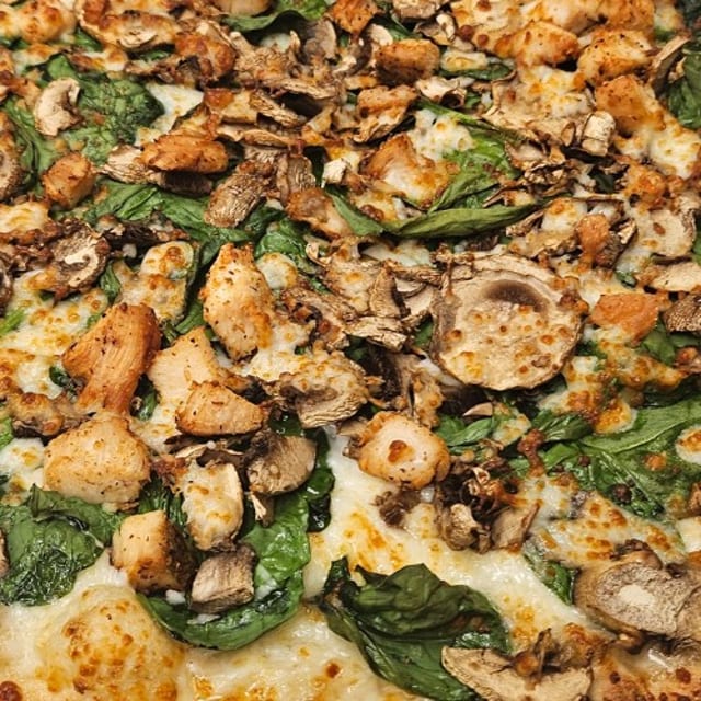 Gluten Free New Jersey Chicken Florentine Pizza (10").
